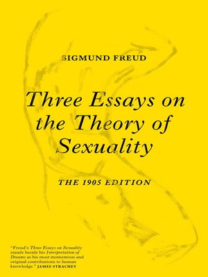 cover image of Three Essays on the Theory of Sexuality